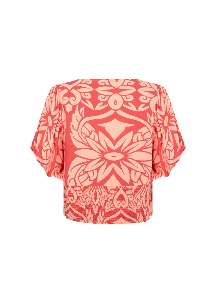 Bluse Damen Allover Druck "Hauch von Charme"