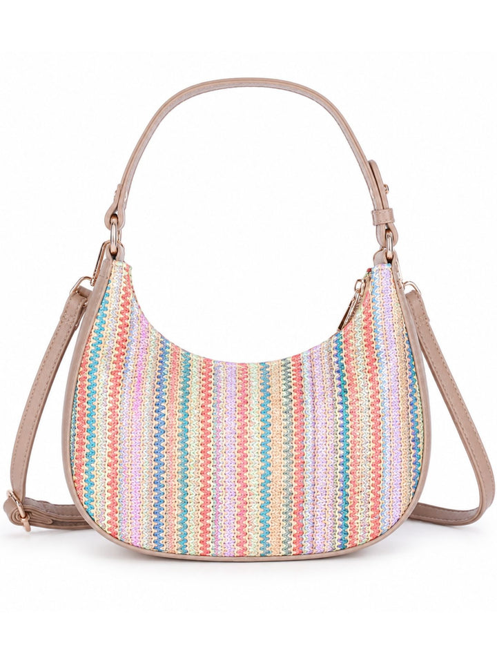 Handtasche Streifen Muster Bunt