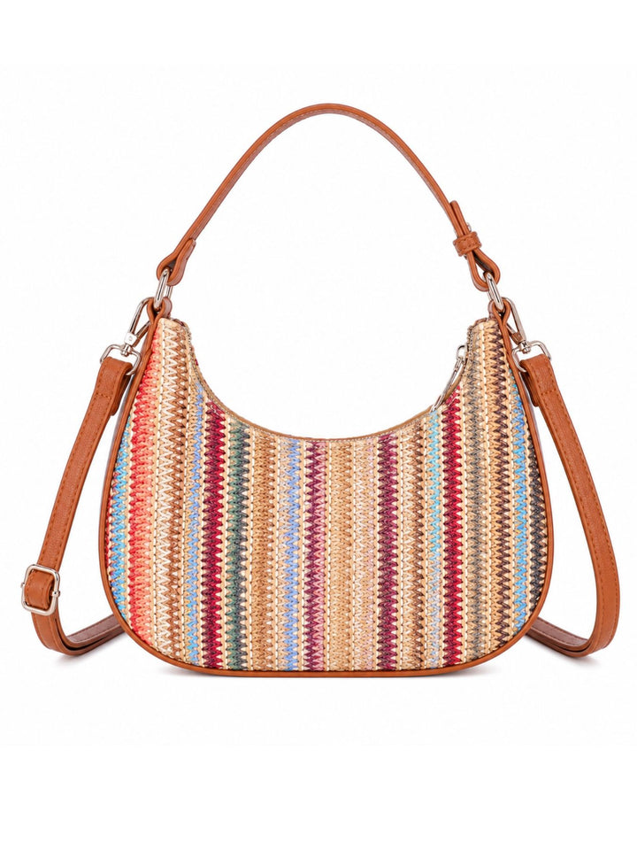 Handtasche Streifen Muster Bunt