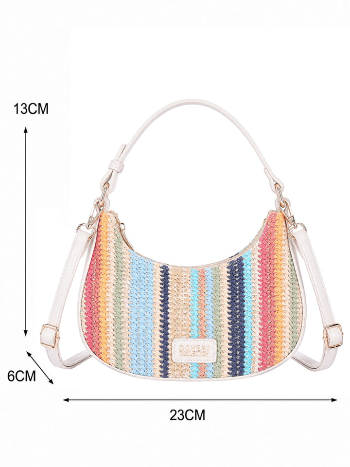 Handtasche Streifen Muster Bunt