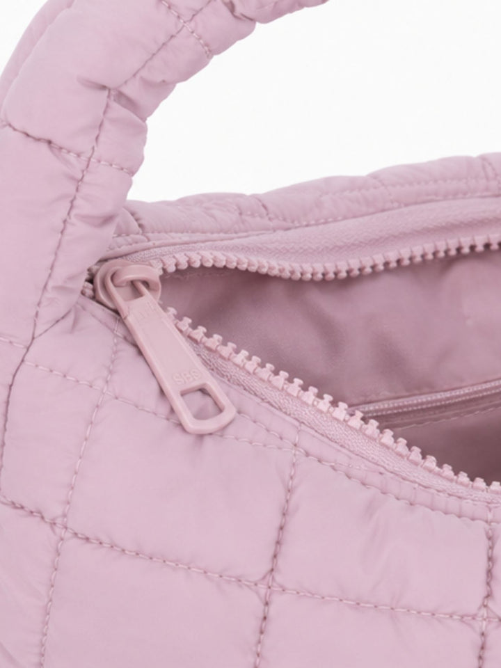 Tasche Puffer Hänkel und Riemen