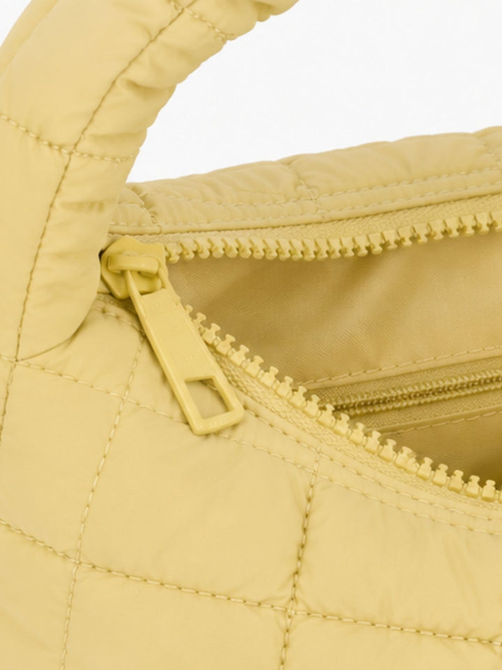 Tasche Puffer Hänkel und Riemen