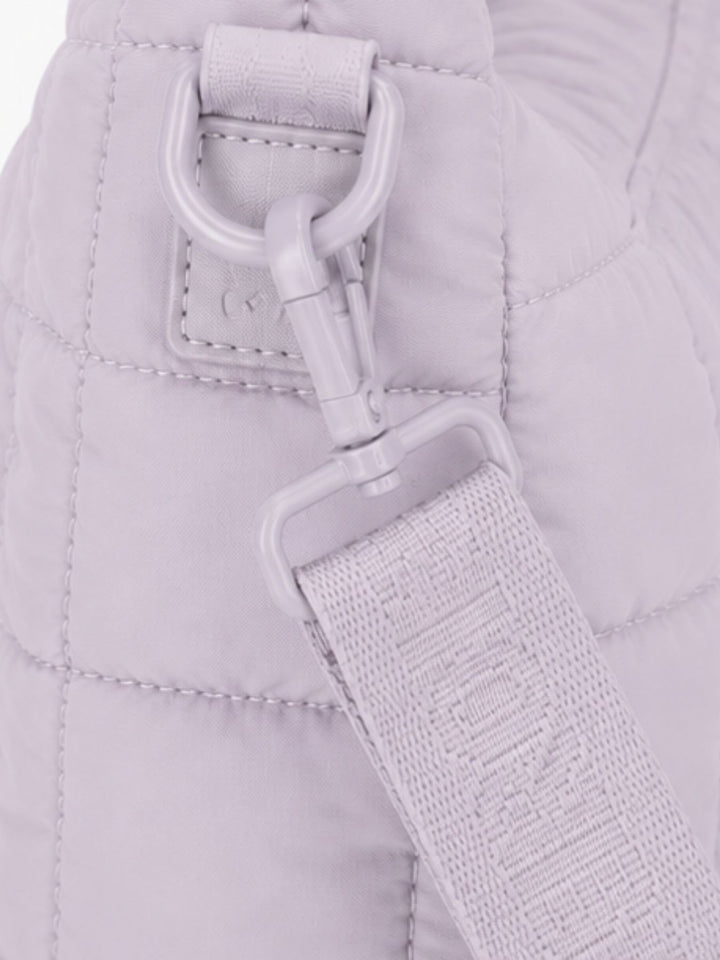 Tasche Puffer Hänkel und Riemen