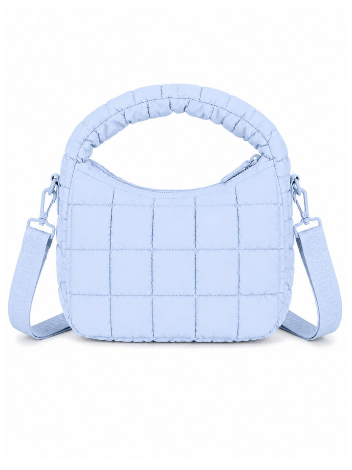 Tasche Puffer Hänkel und Riemen