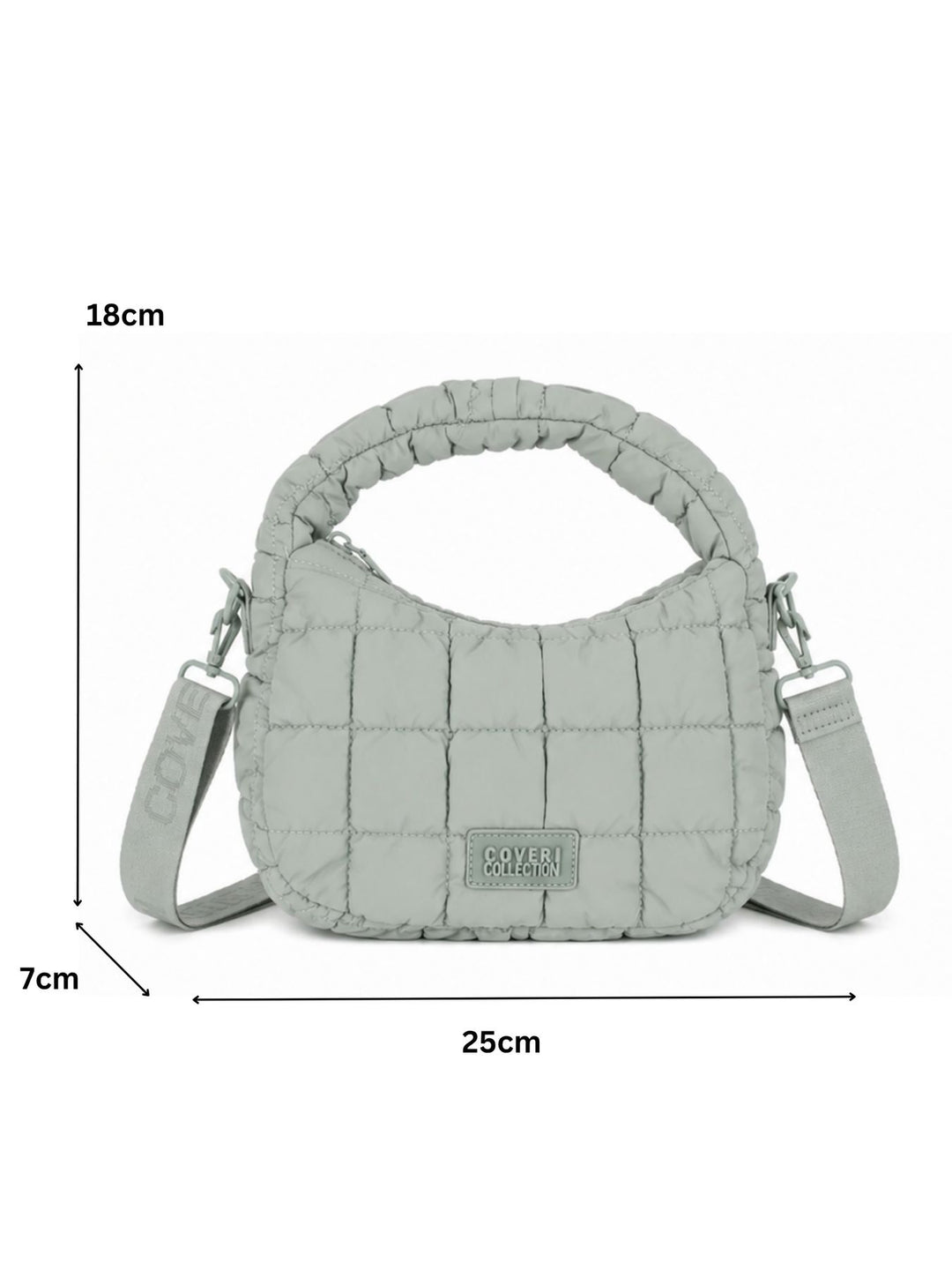 Tasche Puffer Hänkel und Riemen