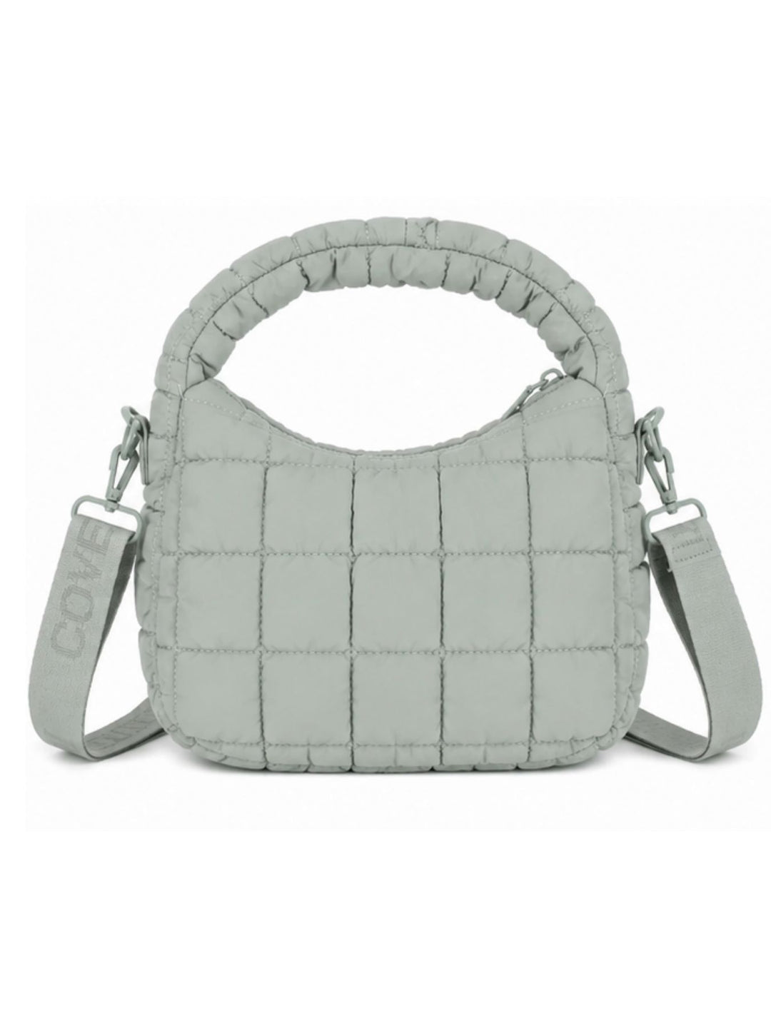 Tasche Puffer Hänkel und Riemen