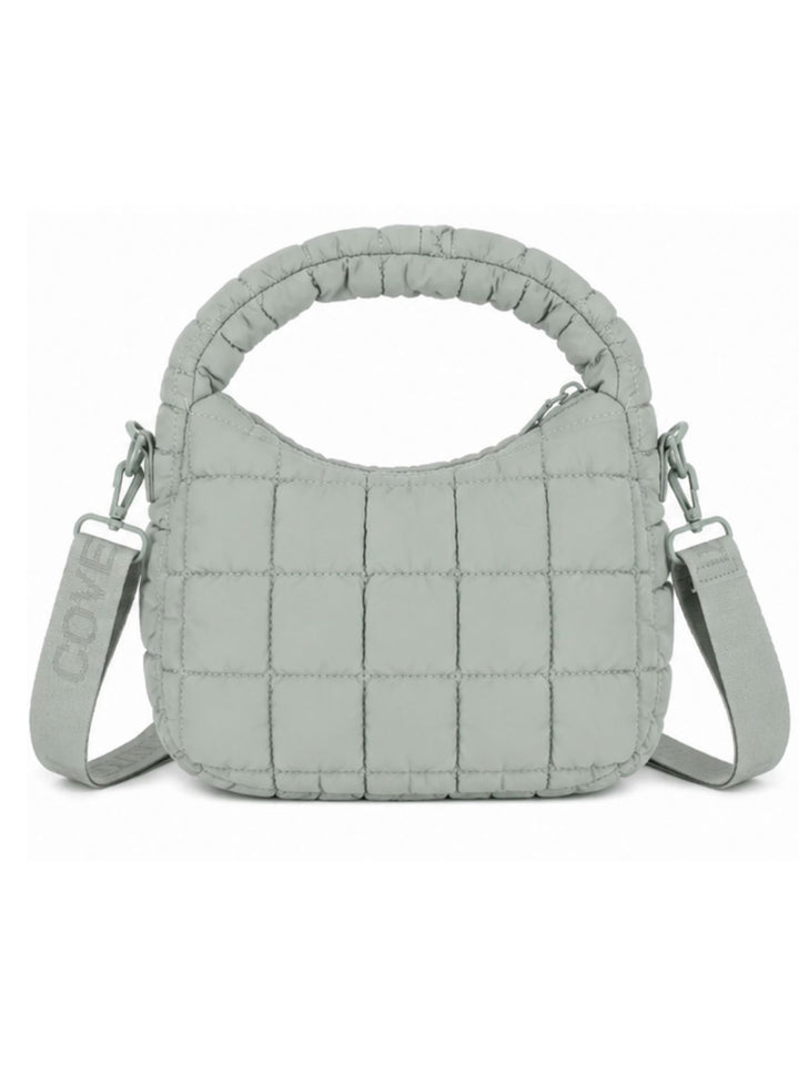 Tasche Puffer Hänkel und Riemen