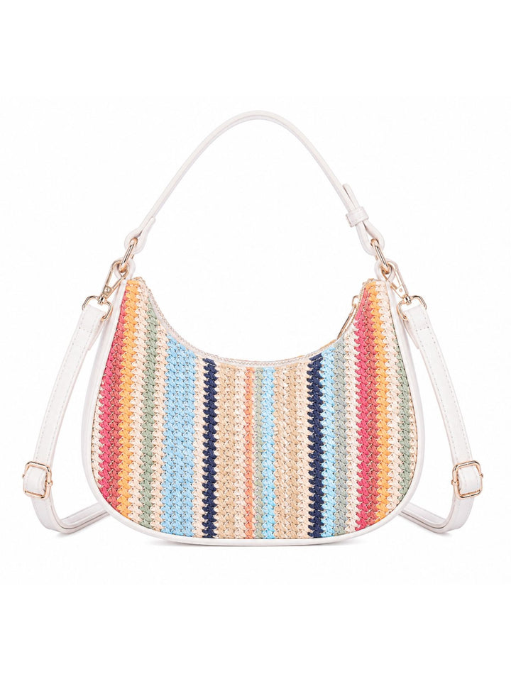 Handtasche Streifen Muster Bunt