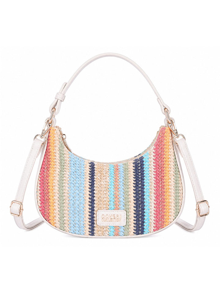 Handtasche Streifen Muster Bunt