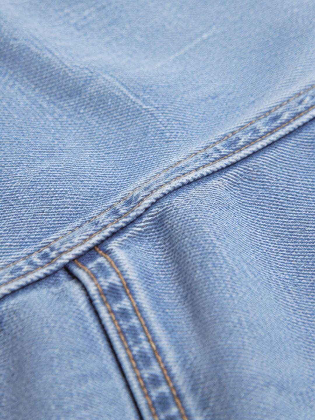 Jeans Damen Wideleg Knopfleiste