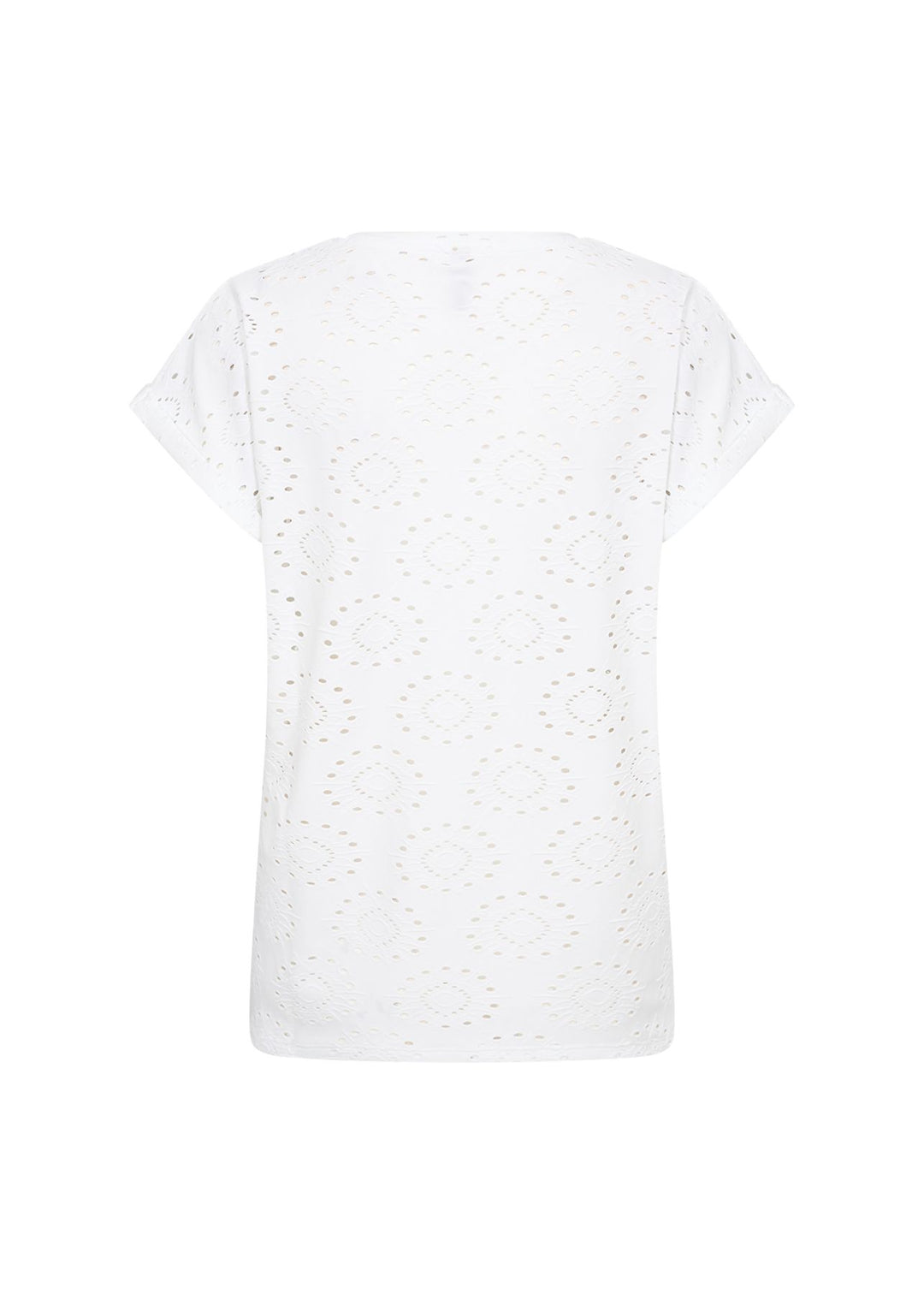 T-Shirt Damen elegantes Cut Out Muster