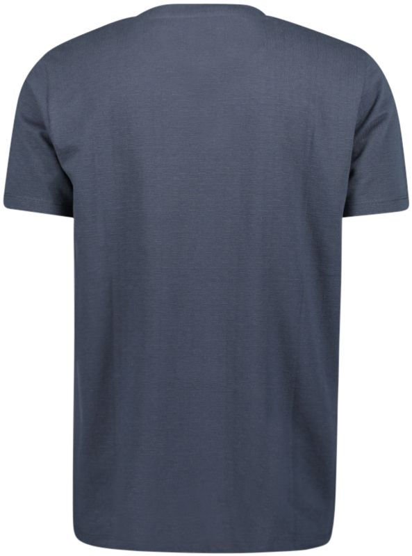 T-Shirt Herren Strucktur Brusttasche