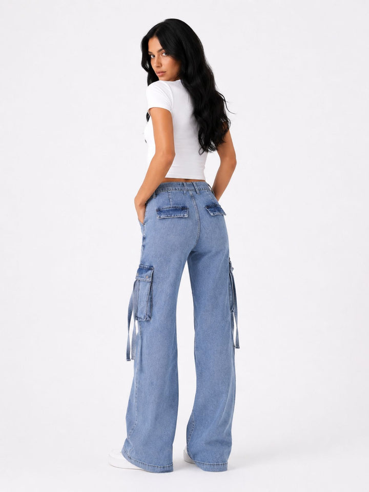 Damen Jeans Cargo