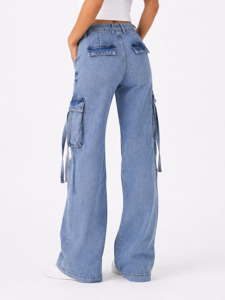 Damen Jeans Cargo