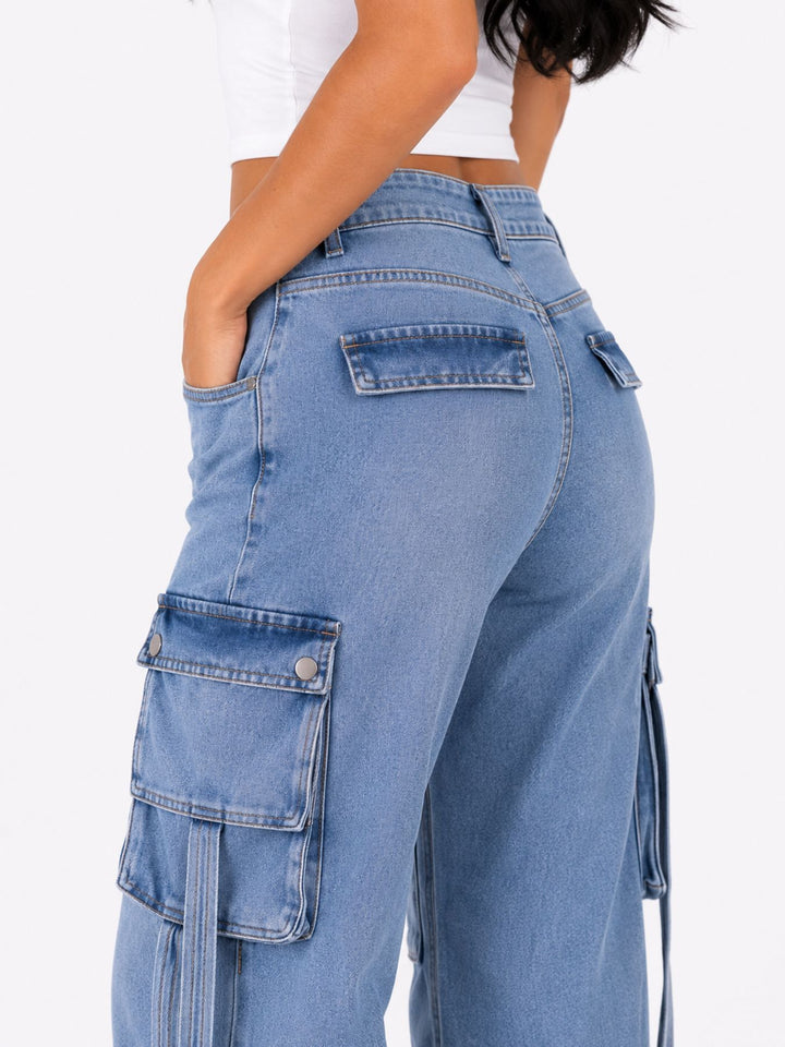 Damen Jeans Cargo