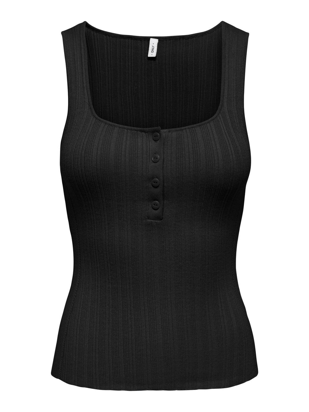 ONLBREE SL SQUARE NECK TANK TOP CC Black