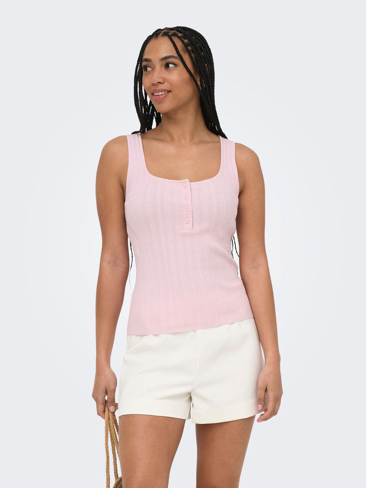 ONLBREE SL SQUARE NECK TANK TOP CC Pale Lilac