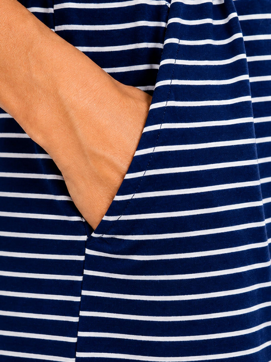 Kleid gestreift