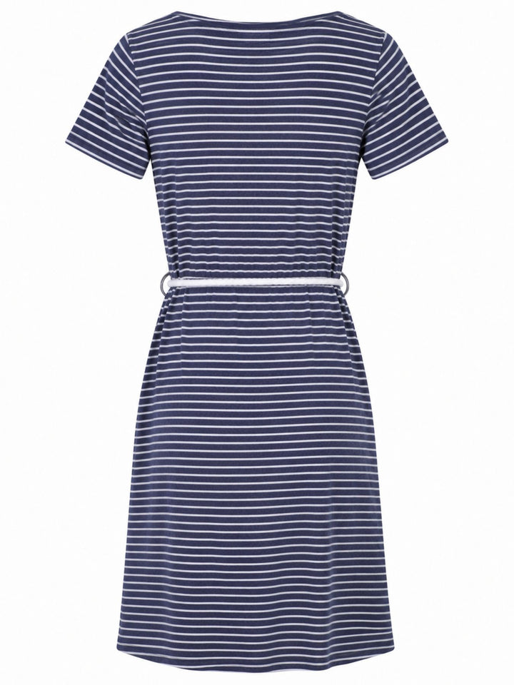Kleid gestreift