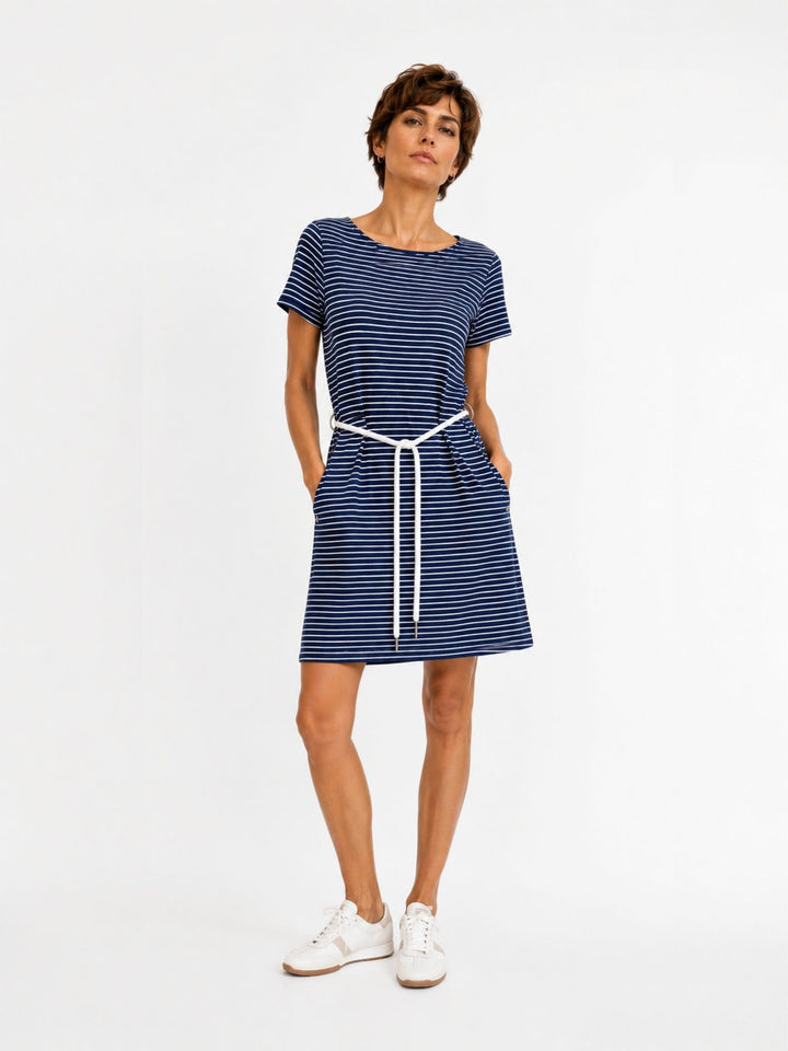 Kleid gestreift