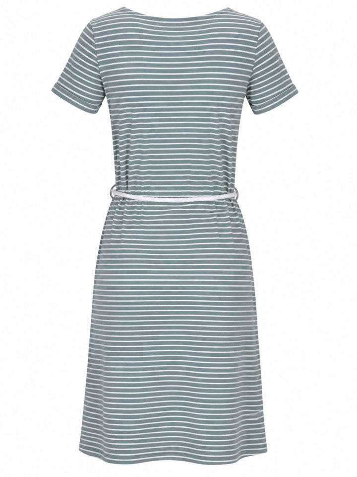 Kleid gestreift