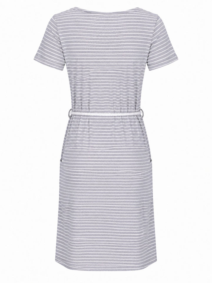 Kleid gestreift