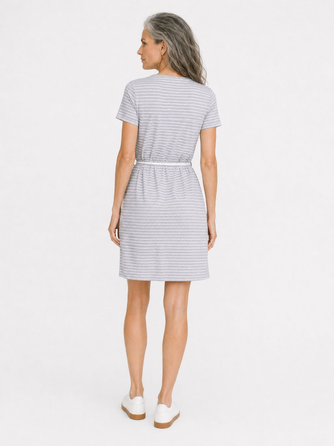 Kleid gestreift