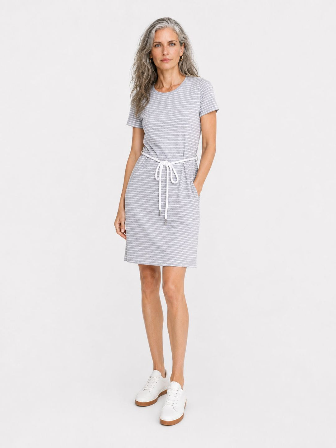 Kleid gestreift