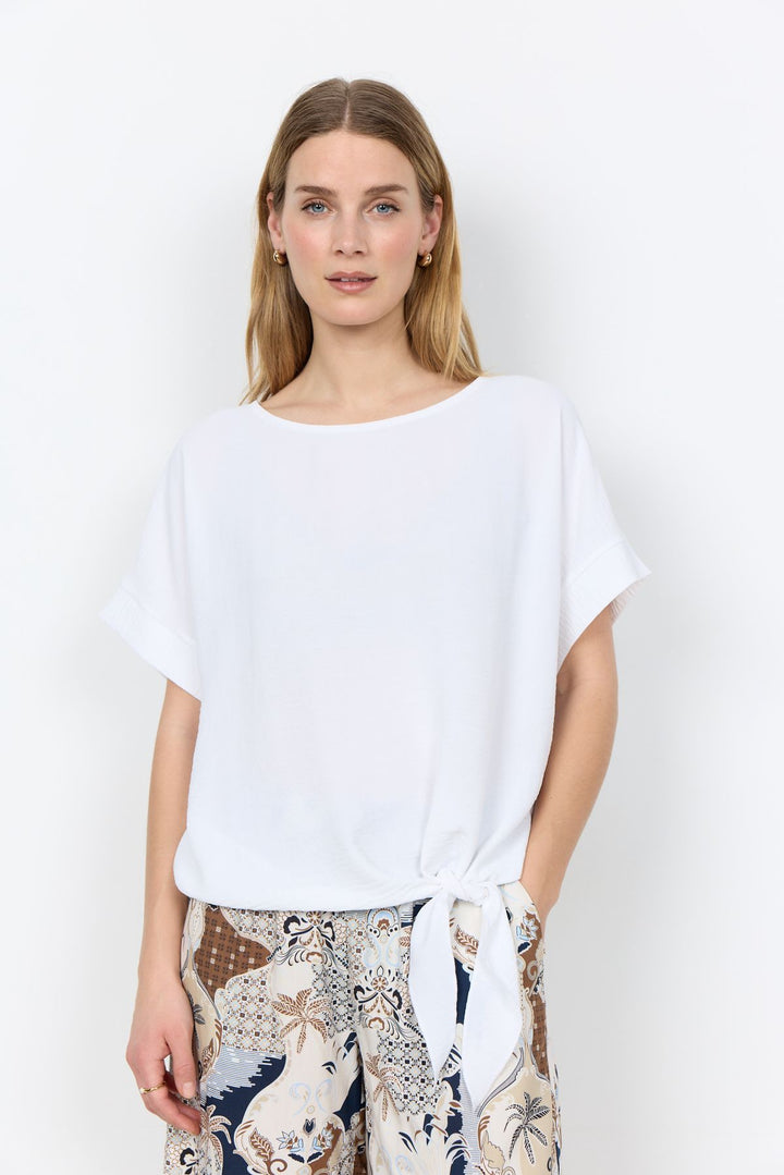 T-Shirt Damen vorn zum Binden