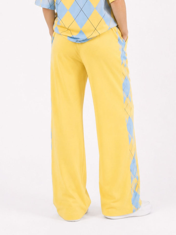 Set Jogginghose + T-Shirt Damen AOP Raute