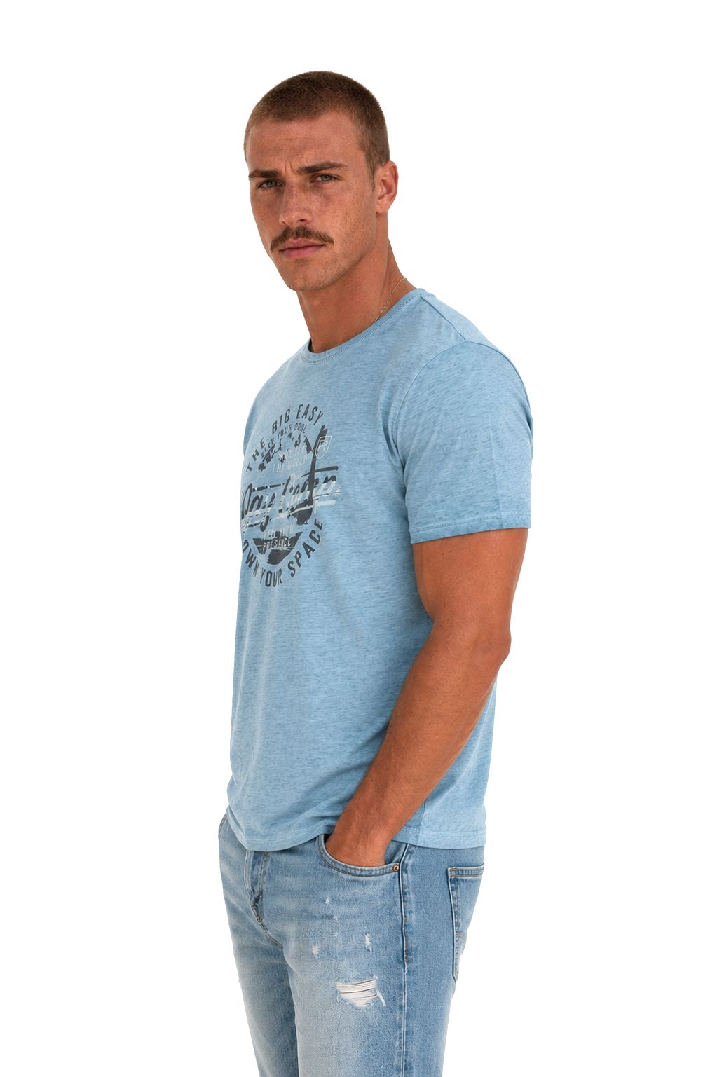 T-Shrt Herren " The Big Easy" Print