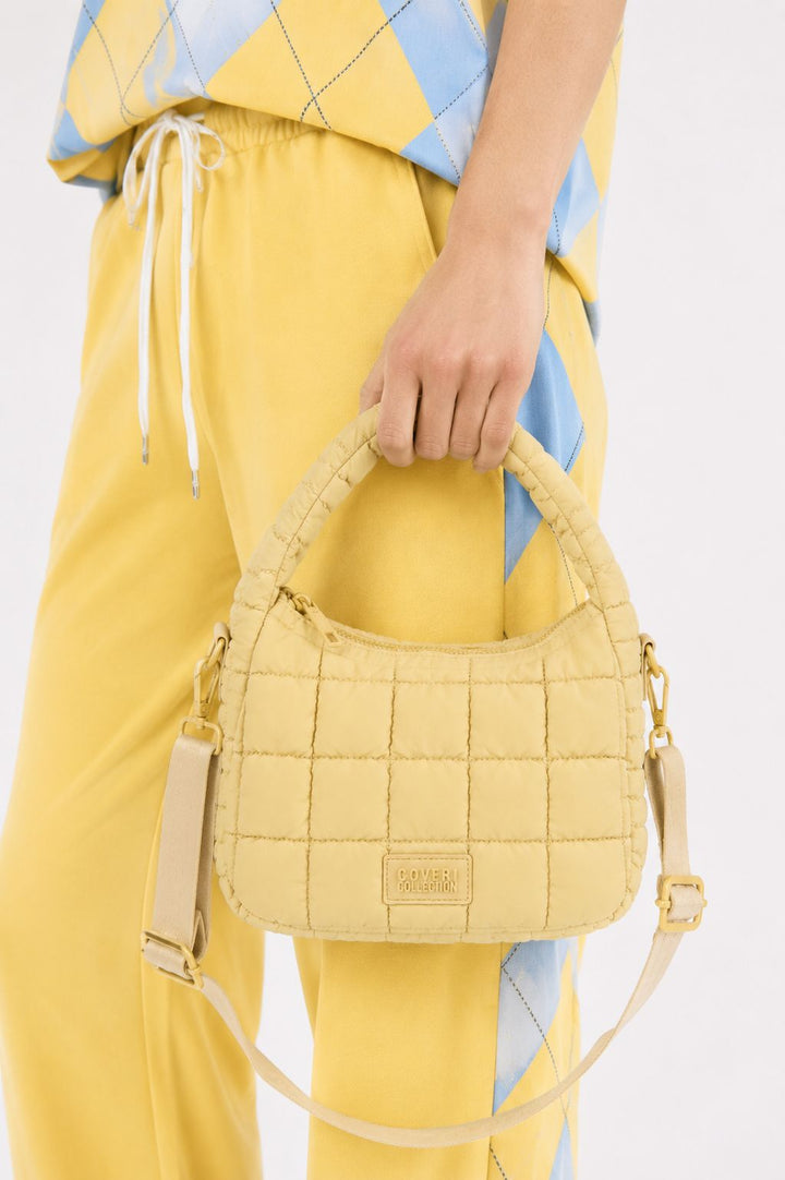 Tasche Puffer Hänkel und Riemen