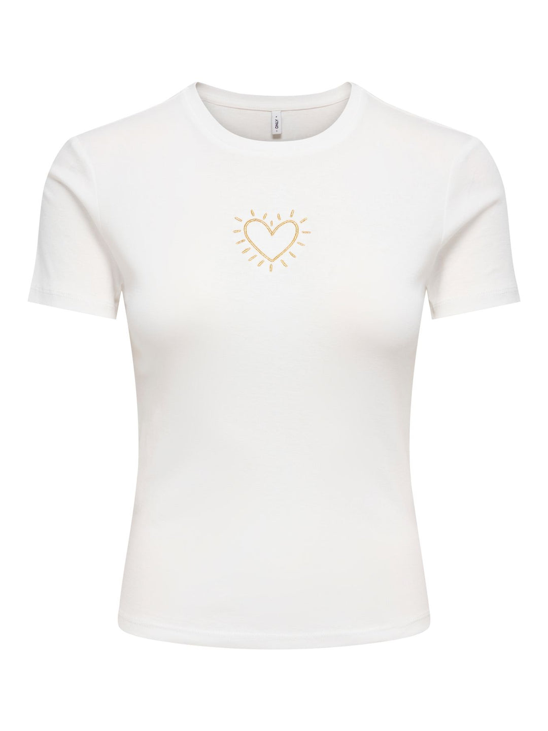 ONLKIRA NEW S/S O-NECK TOP JRS cloud dancer