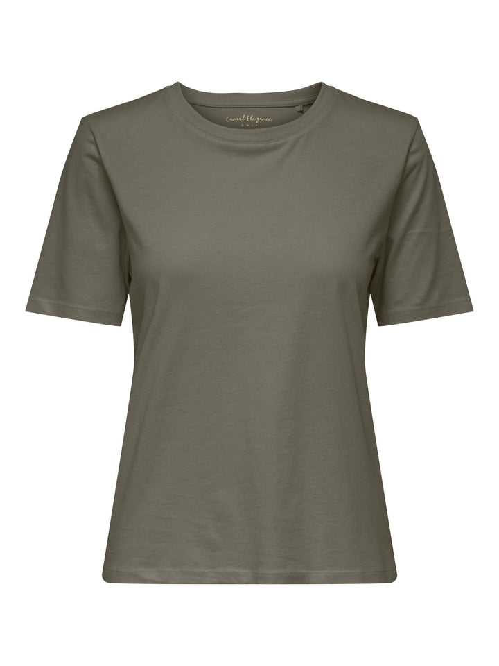 ONLHAPPY S/S O-NECK TEE CS PR JRS Smokey Olive