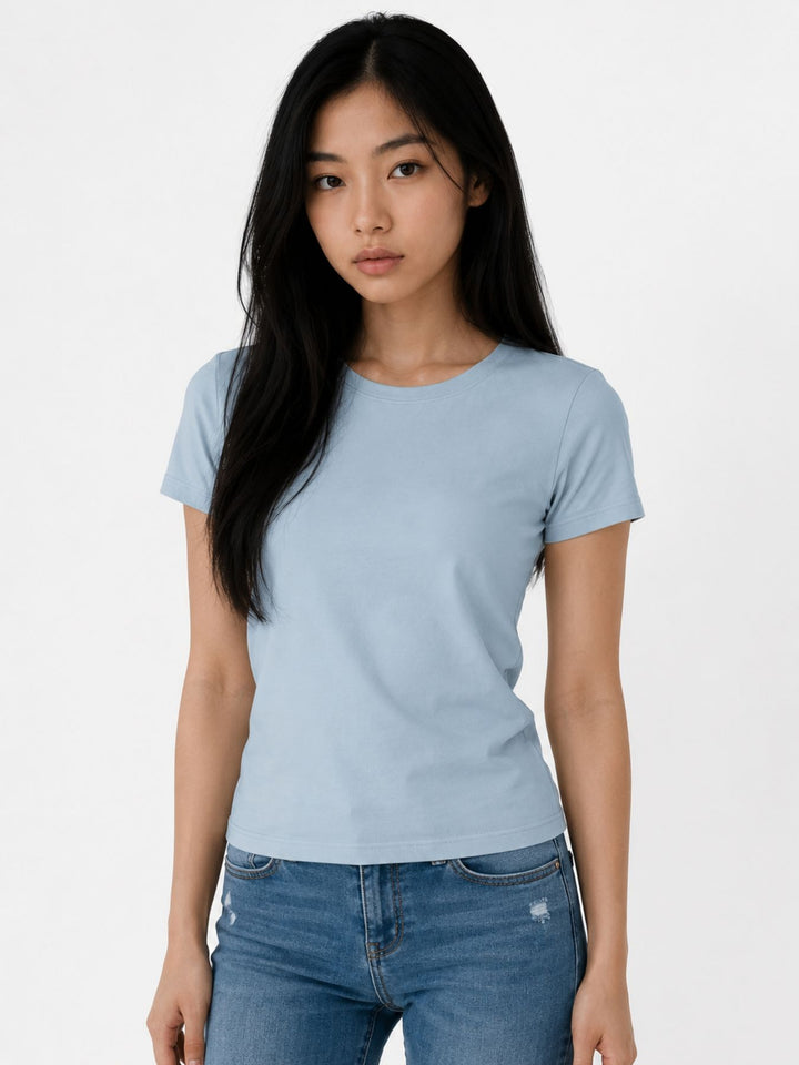 ONLHAPPY S/S O-NECK TEE CS PR JRS Winter Sky