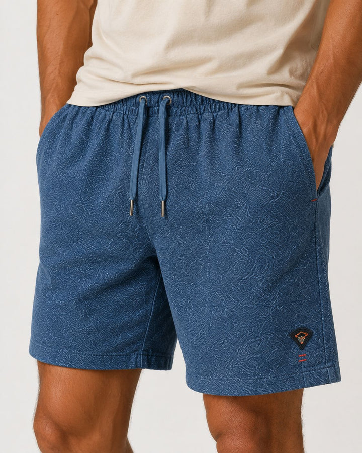 Short Herren abstrackter Druck