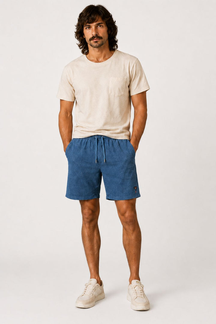 Short Herren abstrackter Druck