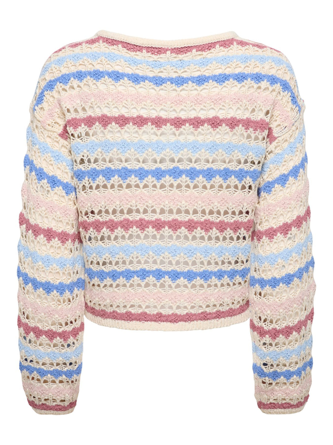 ONLGEENA LS O-NECK PATTERN LOOSE CC Birch/CALIFORNIA