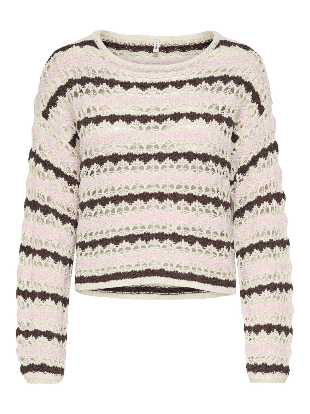 ONLGEENA LS O-NECK PATTERN LOOSE CC Birch/Scarab