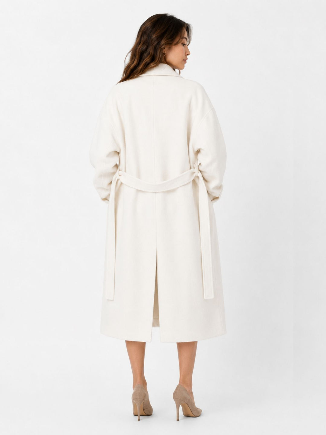 Wollmantel Damen lang