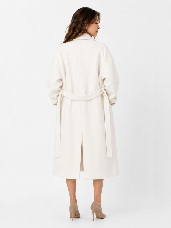 Wollmantel Damen lang