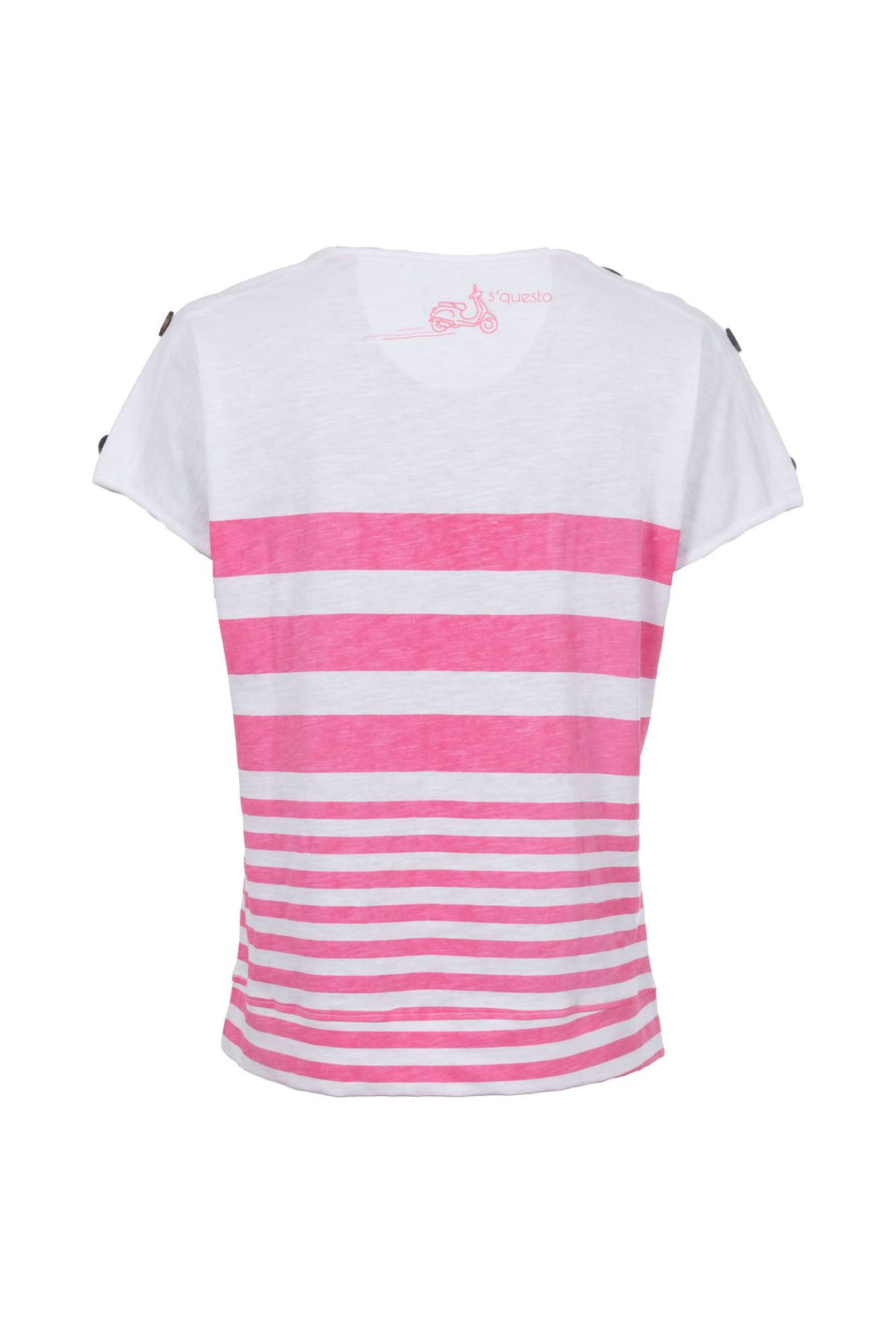 T-Shirt Damen maritimer Look Lettering-Elemente
