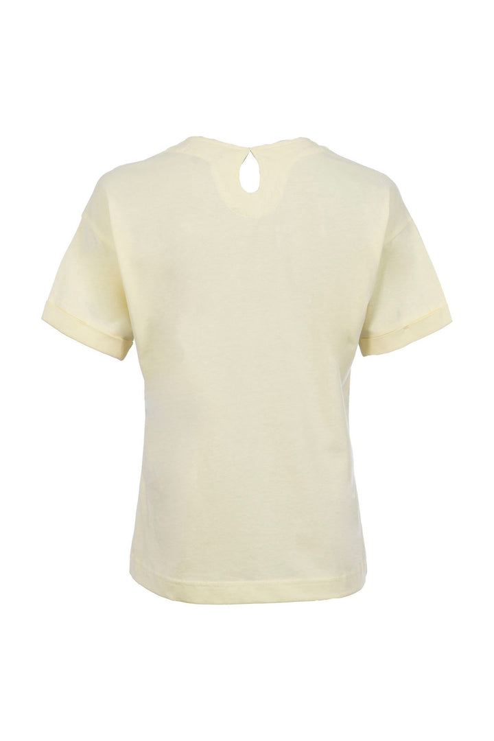 T-Shirt Damen Schlüsselloch Ausschnitt am Rücken