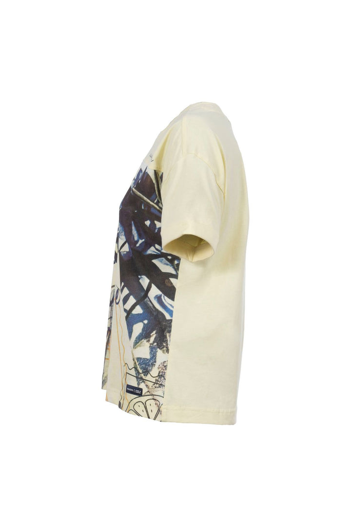 T-Shirt Damen Schlüsselloch Ausschnitt am Rücken