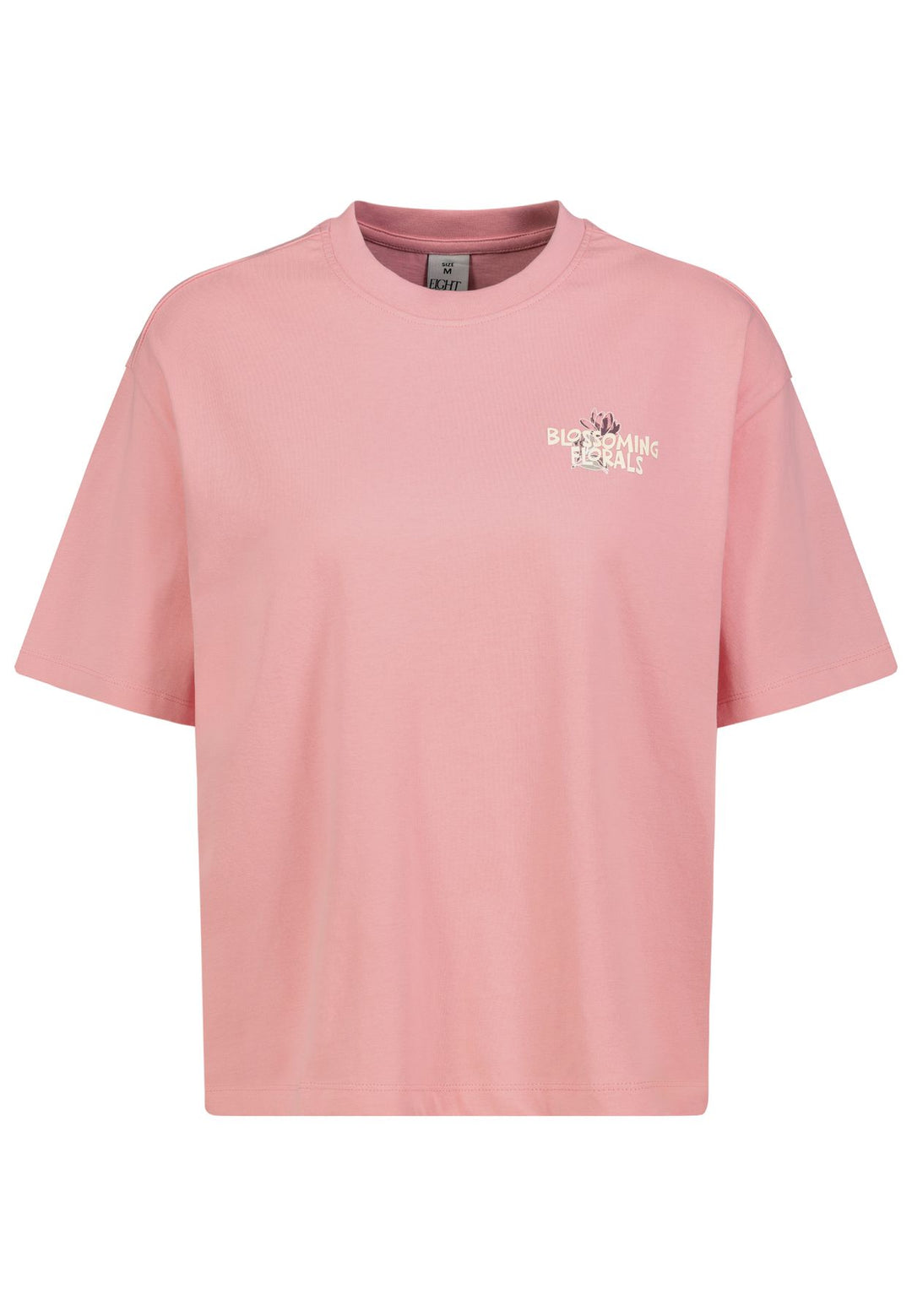 T-Shirt Damen kleiner Brustprint großer Rückenprint
