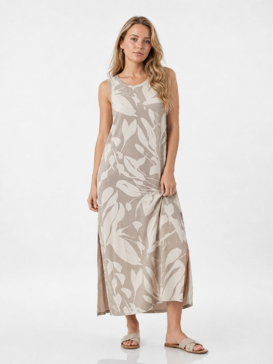 Damen, Kleid kurzarm