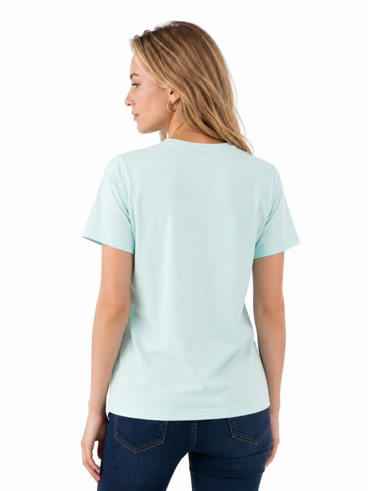 T-Shirt Damen Klassisch "Summer" Print