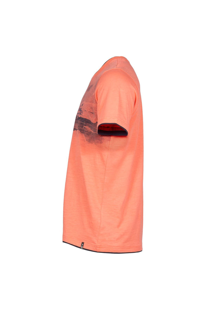 T-Shirt Herren Fotoprint moderne Akzente
