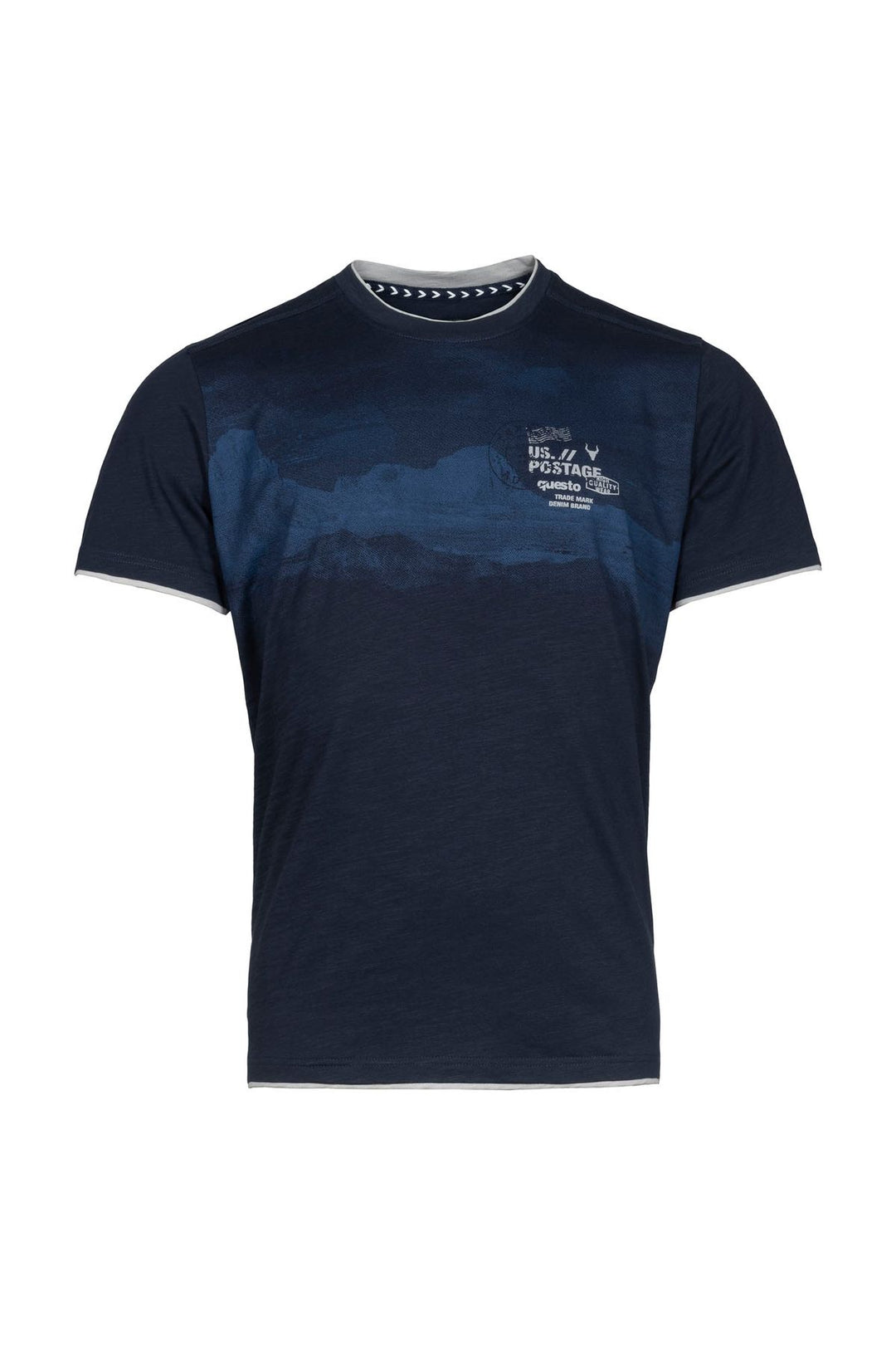 T-Shirt Herren Fotoprint moderne Akzente