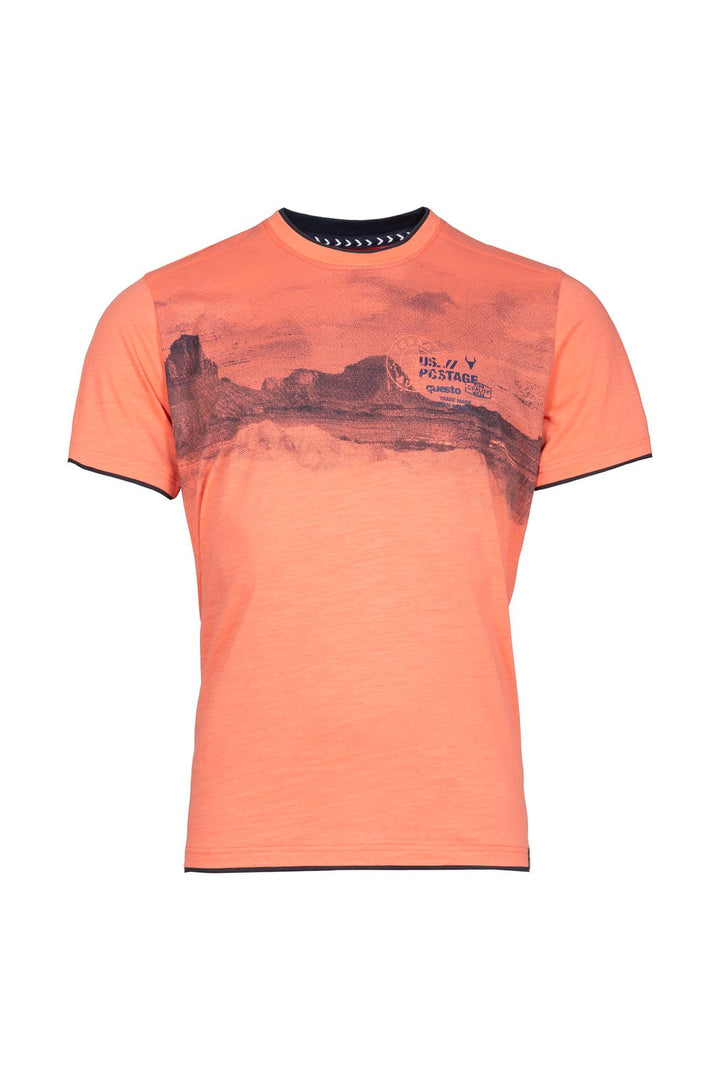 T-Shirt Herren Fotoprint moderne Akzente